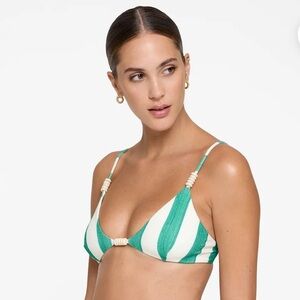NWT designer triangle bikini top